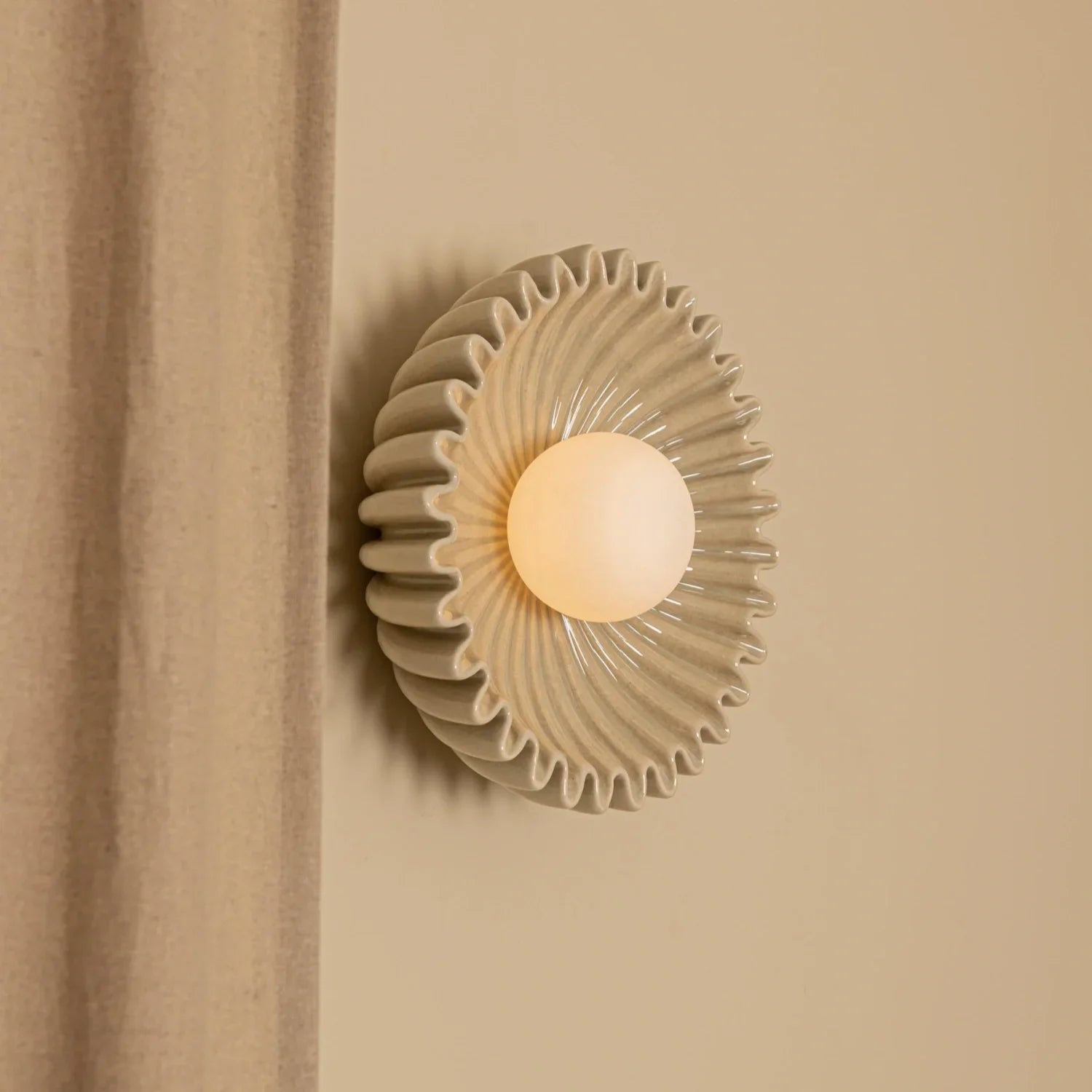 Marenys Modern Keramische Bloem Wandlamp