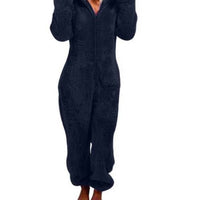 Fleece jumpsuit dames