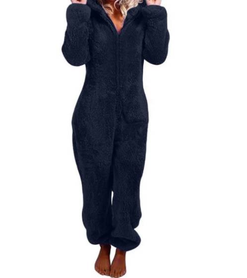 Fleece jumpsuit dames