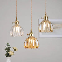 Marlee Petite Glass Flower Pendant Light