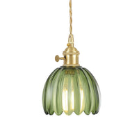 Marlee Petite Glass Flower Pendant Light