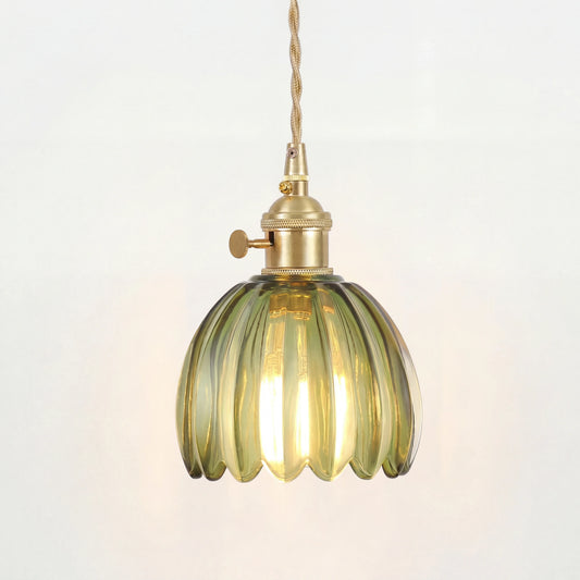 Marlee Petite Glass Flower Pendant Light
