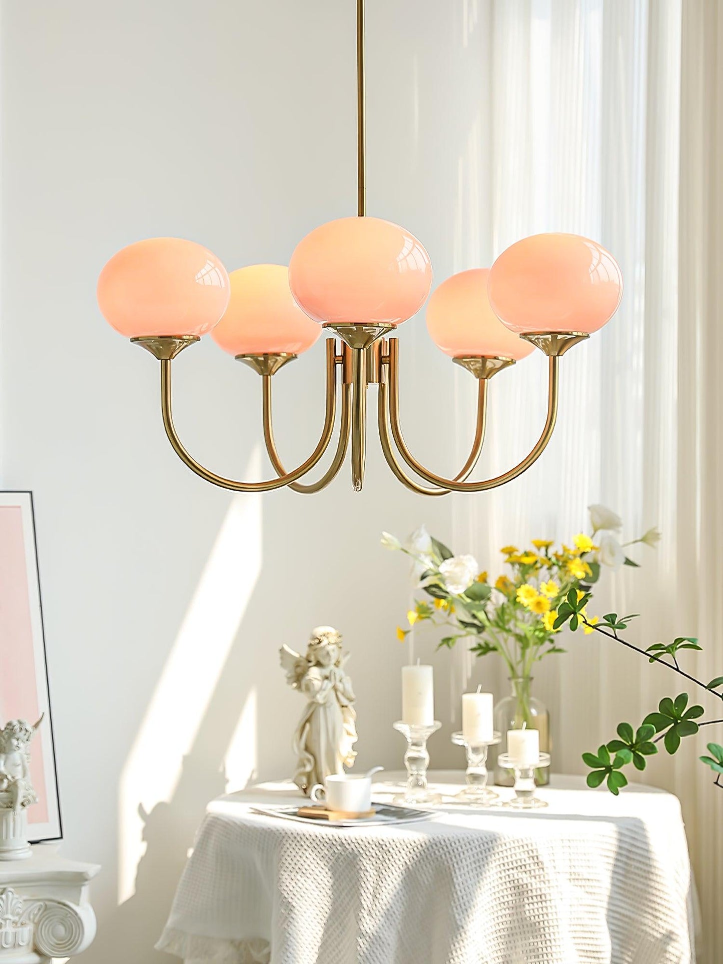 Elegante Lichte Cirkel Hanglamp – Een Subtiele Aanvulling voor Elk Interieur