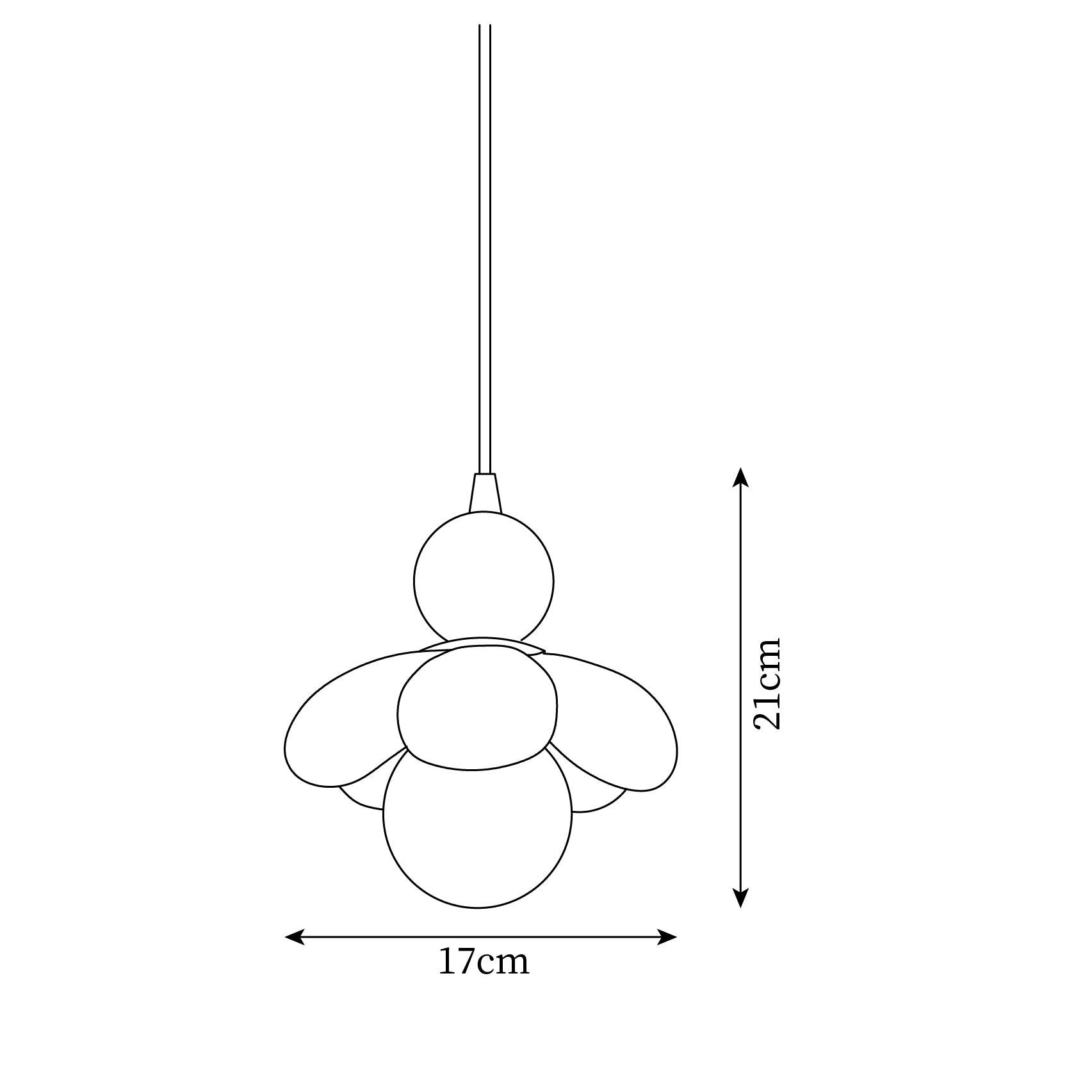 Blossi Hanglamp Moderne Bloem