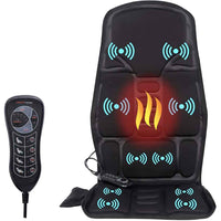 Ergonomische Massage-Zitkussen | Shiatsu- & Vibratiemassage voor Nek, Rug & Bovenbenen | Inschakelbare Warmtefunctie | Inclusief Auto-Adapter & Afstandsbediening