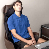 8-Mode Verwarmde Massage Stoel Pad voor Rug, Nek & Volledig Lichaam Ontspanning – Perfect voor Auto & Thuis
