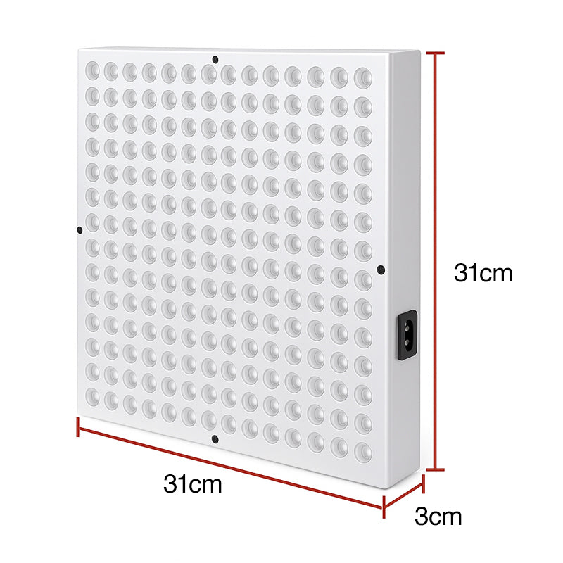 Roodlichttherapie paneel met infrarood licht voor het lichaam