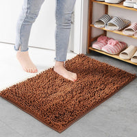 Mavi Zachte Chenille Badmat