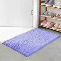 Mavi Zachte Chenille Badmat