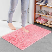 Mavi Zachte Chenille Badmat