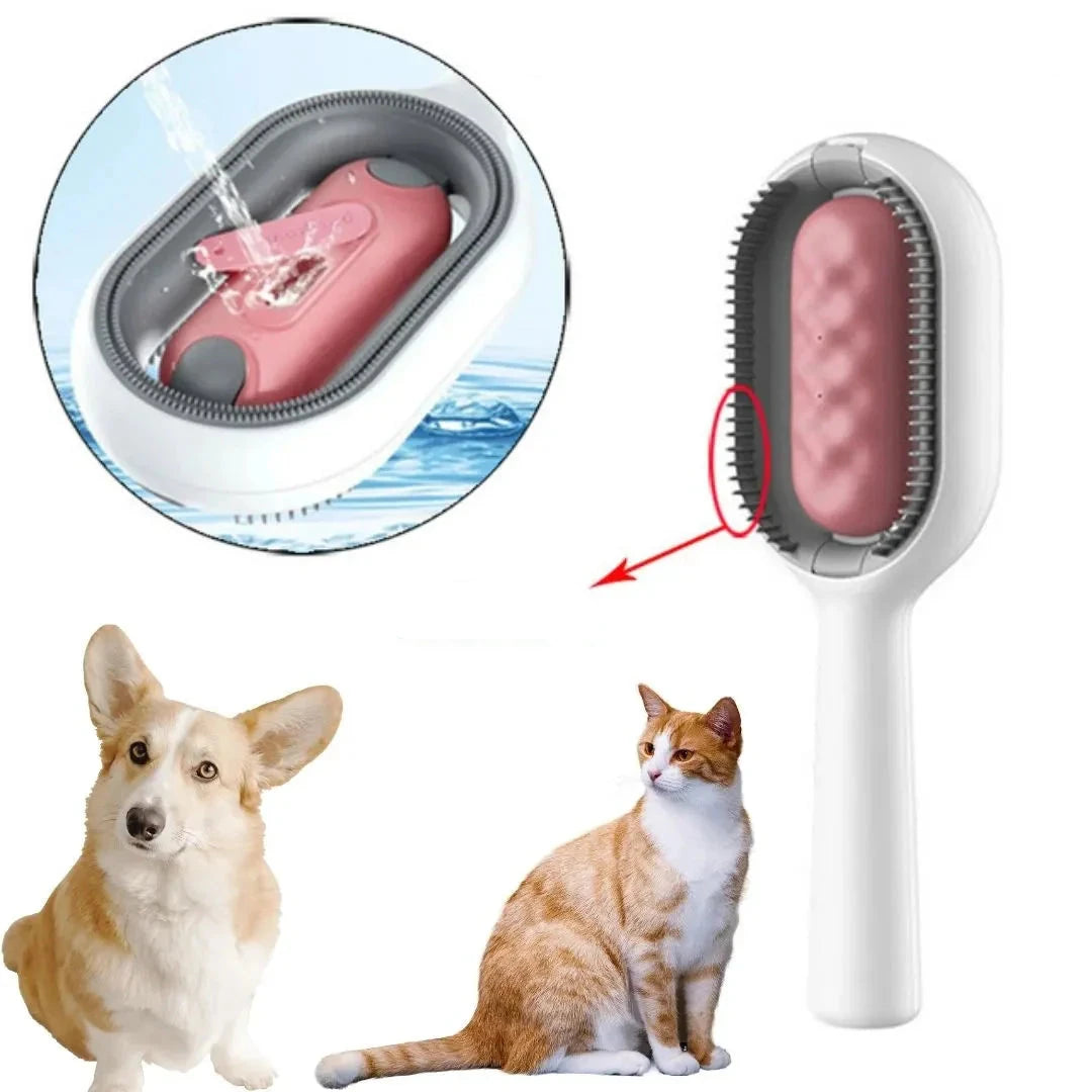 Verzorgingskam | Zachte en makkelijke kam voor honden- en kattenhaar