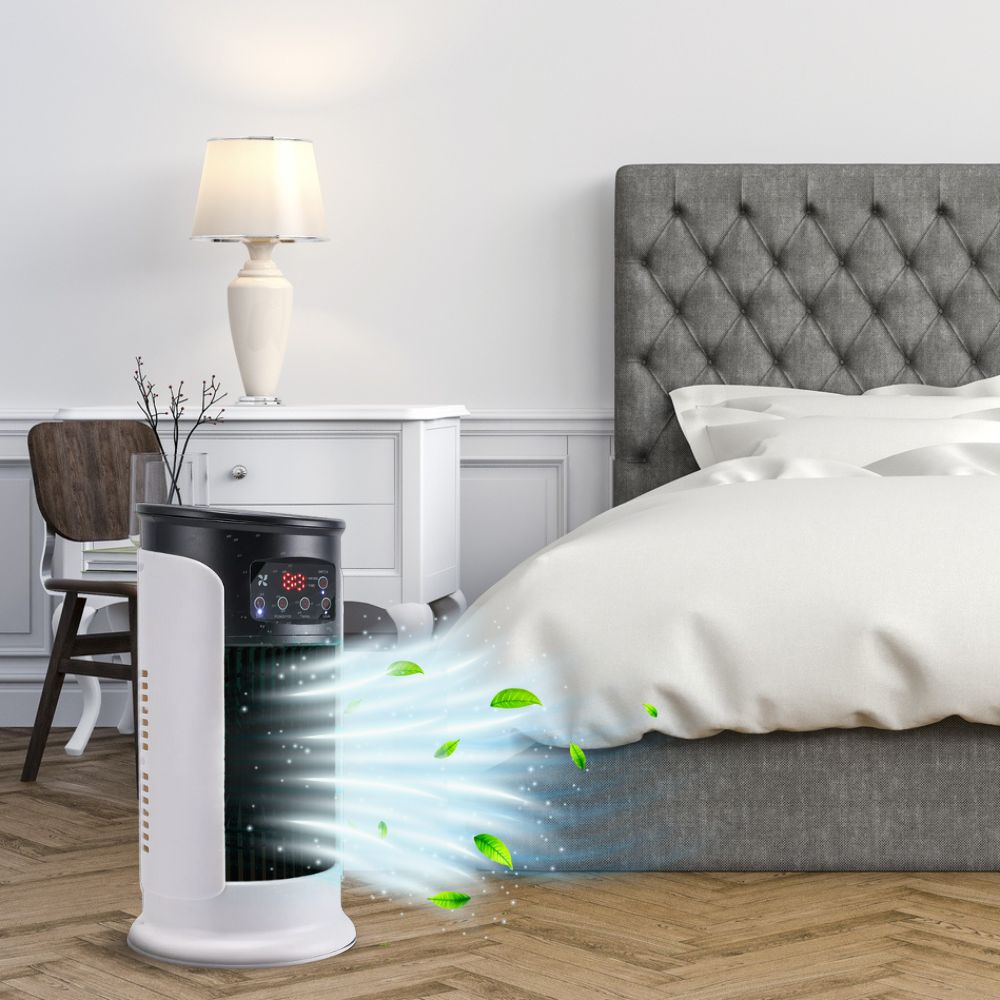 Draagbare airconditioner zonder raam – 5-in-1 koeling en luchtbevochtigingsapparaat