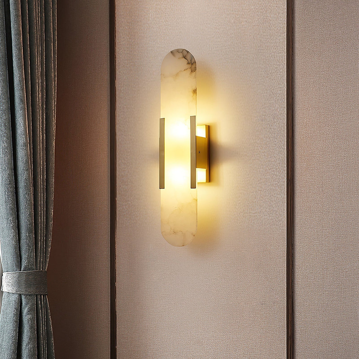Veo Luxe Alabaster Wandlamp