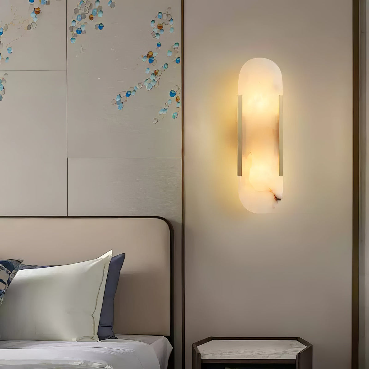 Veo Luxe Alabaster Wandlamp