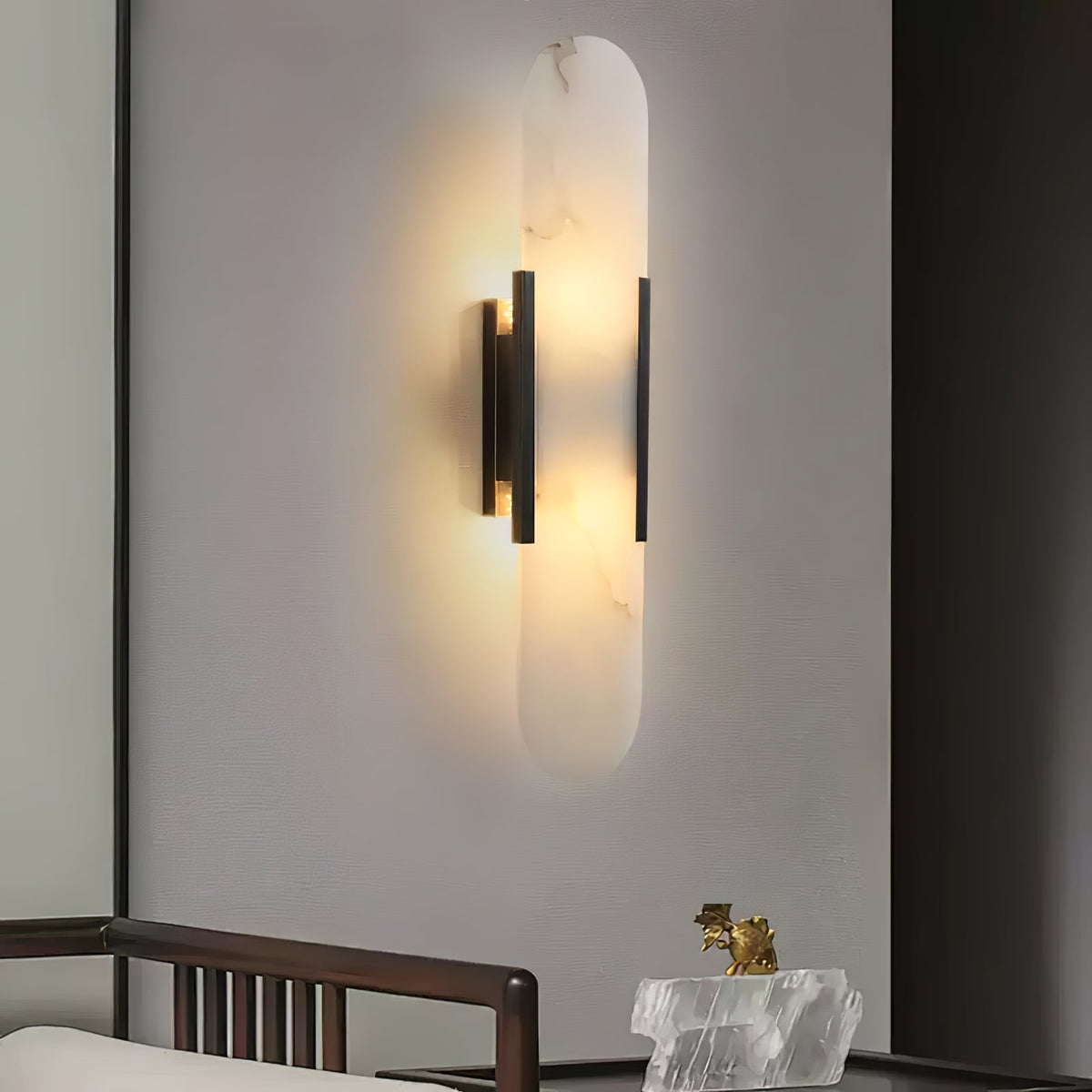 Veo Luxe Alabaster Wandlamp
