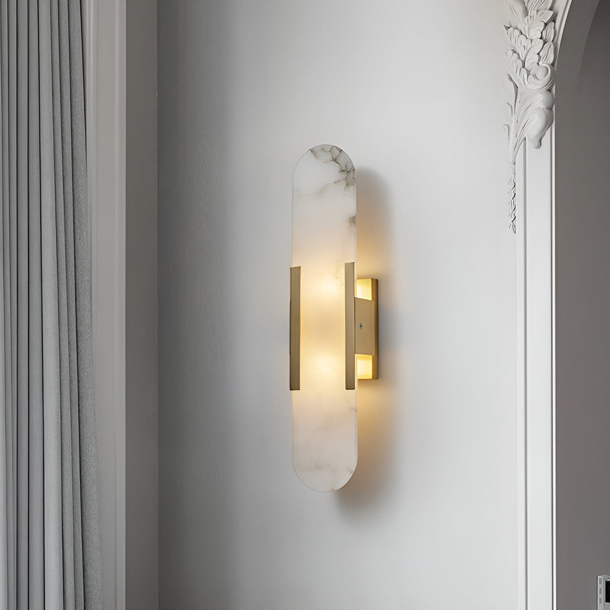 Veo Luxe Alabaster Wandlamp