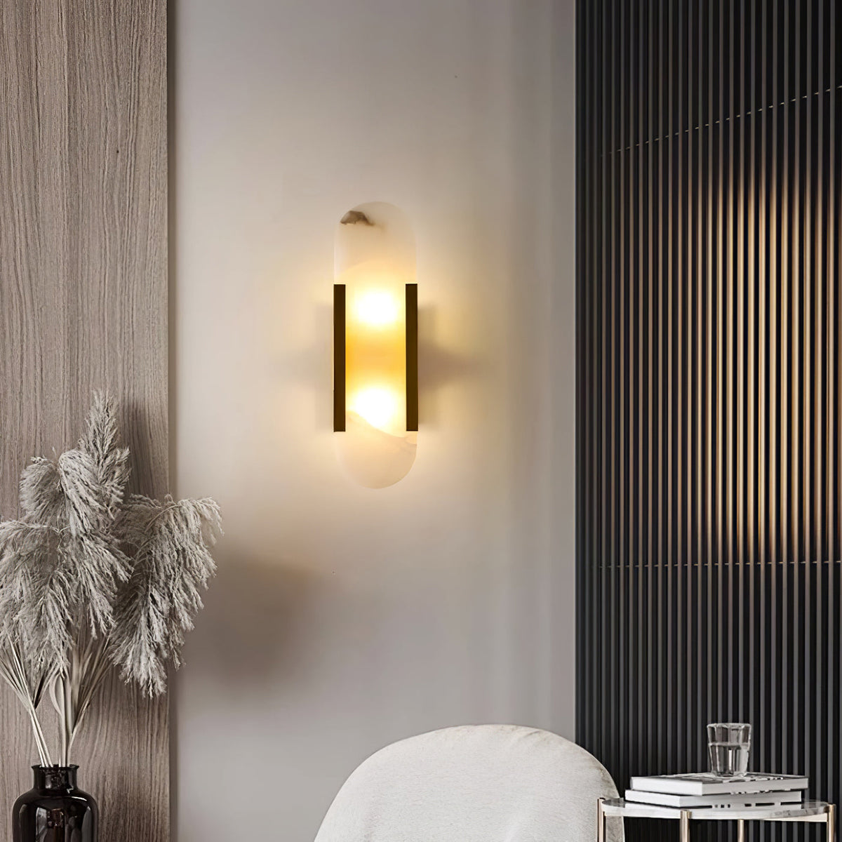 Veo Luxe Alabaster Wandlamp