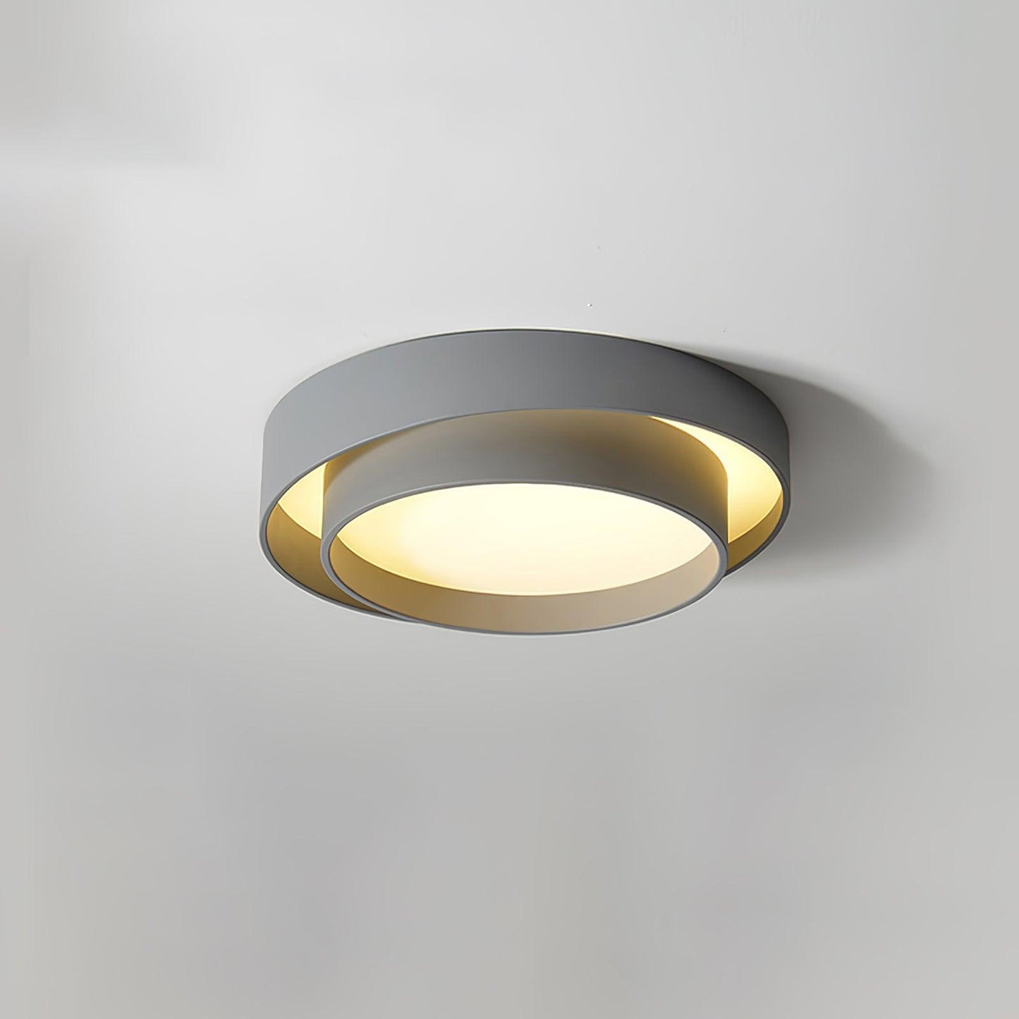 Lustra Plafondlamp Dubbele Laag Moderne Cilinder