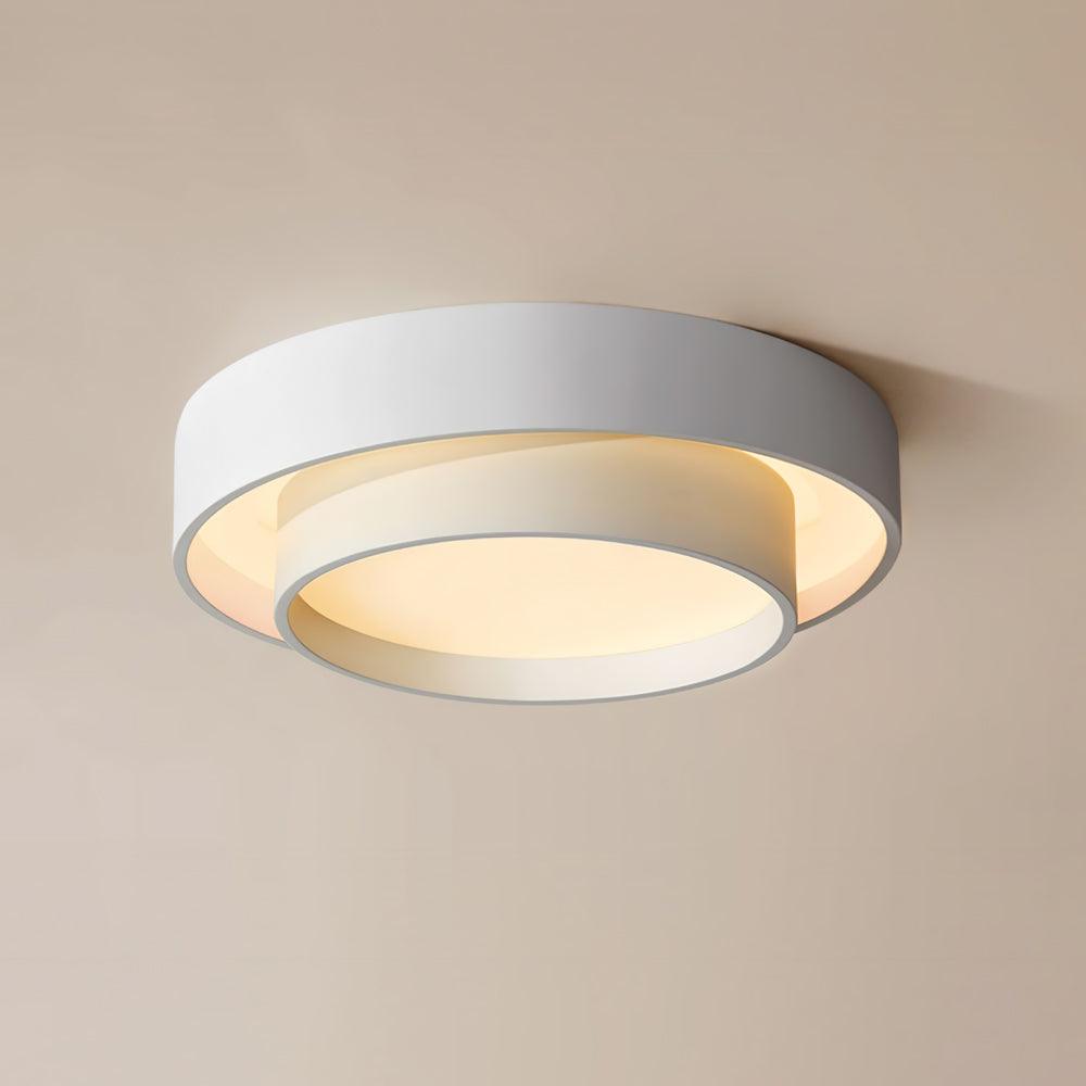 Lustra Plafondlamp Dubbele Laag Moderne Cilinder