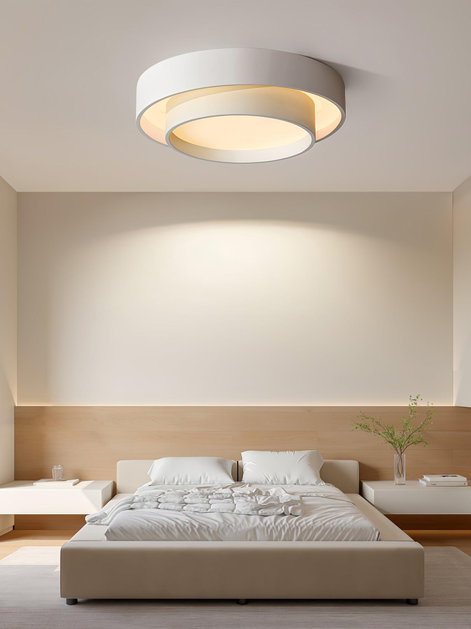Lustra Plafondlamp Dubbele Laag Moderne Cilinder