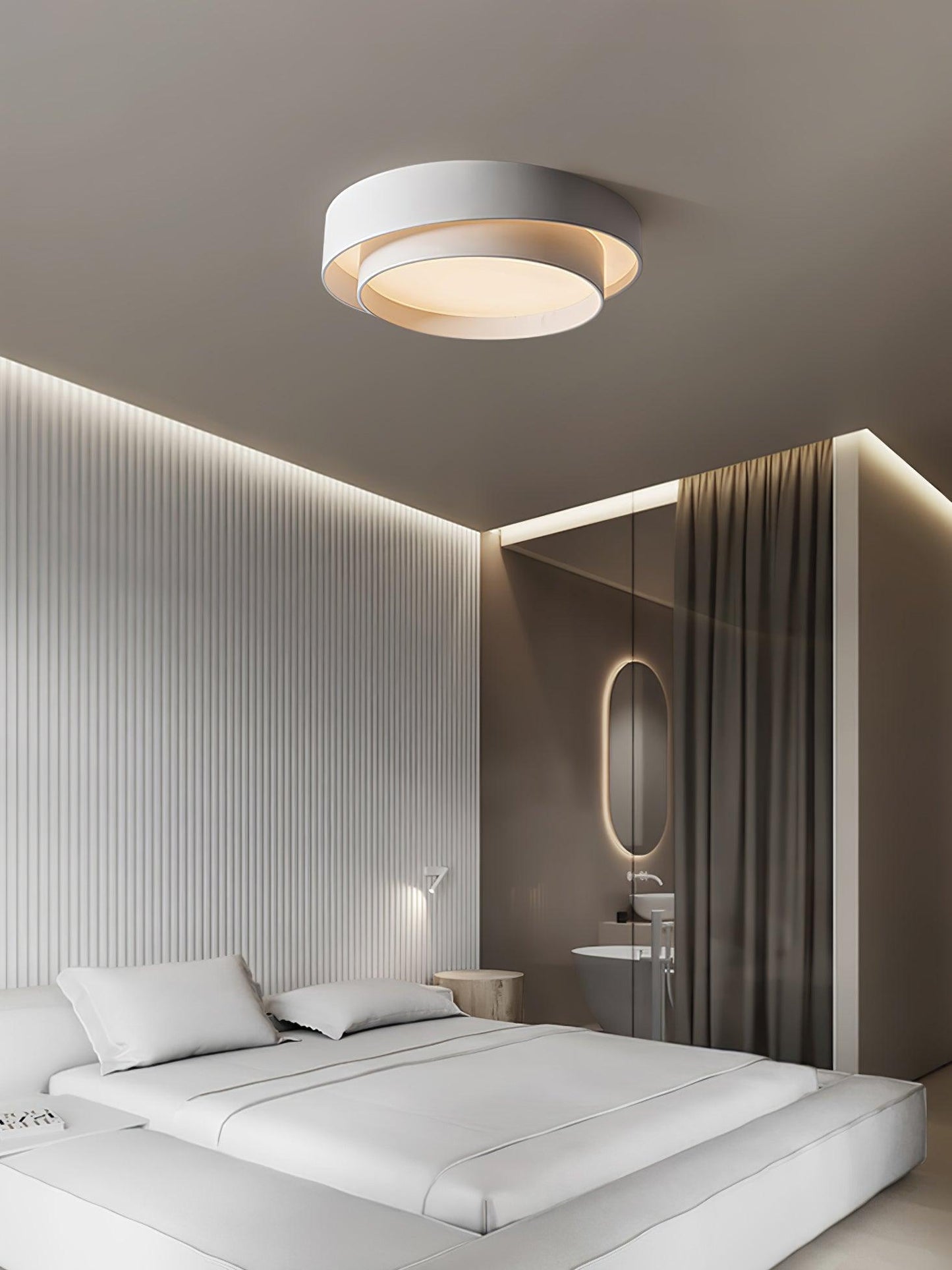 Lustra Plafondlamp Dubbele Laag Moderne Cilinder