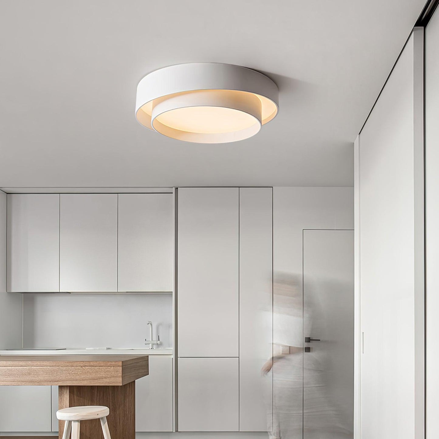 Lustra Plafondlamp Dubbele Laag Moderne Cilinder