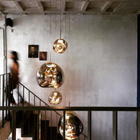 Meervlammige Pendelarmatuur | Sculpturaal Melt Design