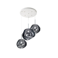 Meervlammige Pendelarmatuur | Sculpturaal Melt Design