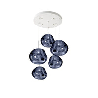 Meervlammige Pendelarmatuur | Sculpturaal Melt Design
