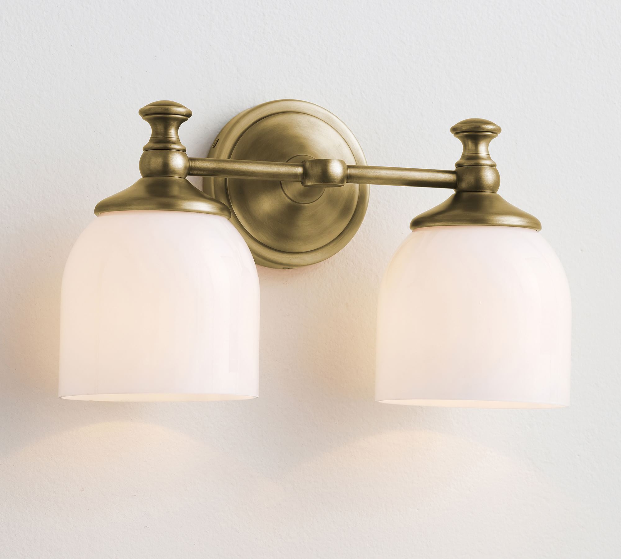 Lumen Wandlamp Moderne Minimalistische Korte Arm in Chroom Metaal Glas