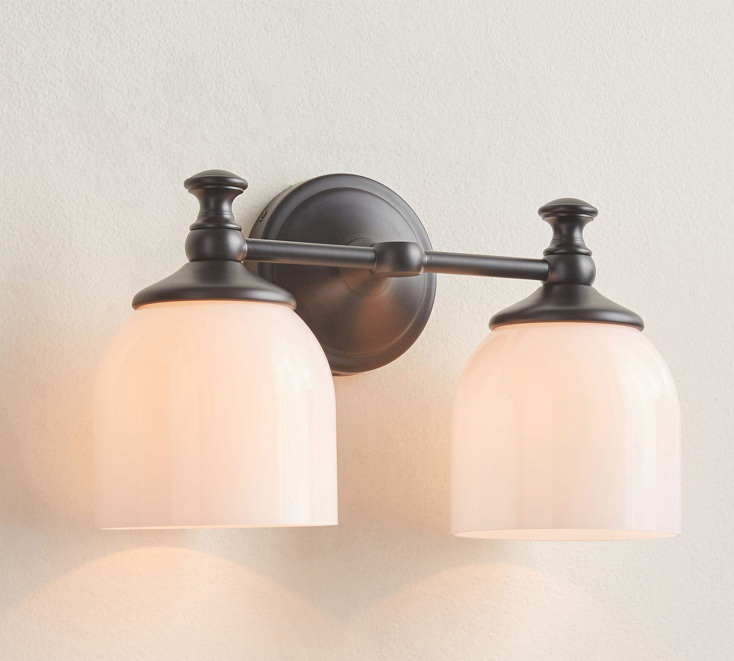 Lumen Wandlamp Moderne Minimalistische Korte Arm in Chroom Metaal Glas