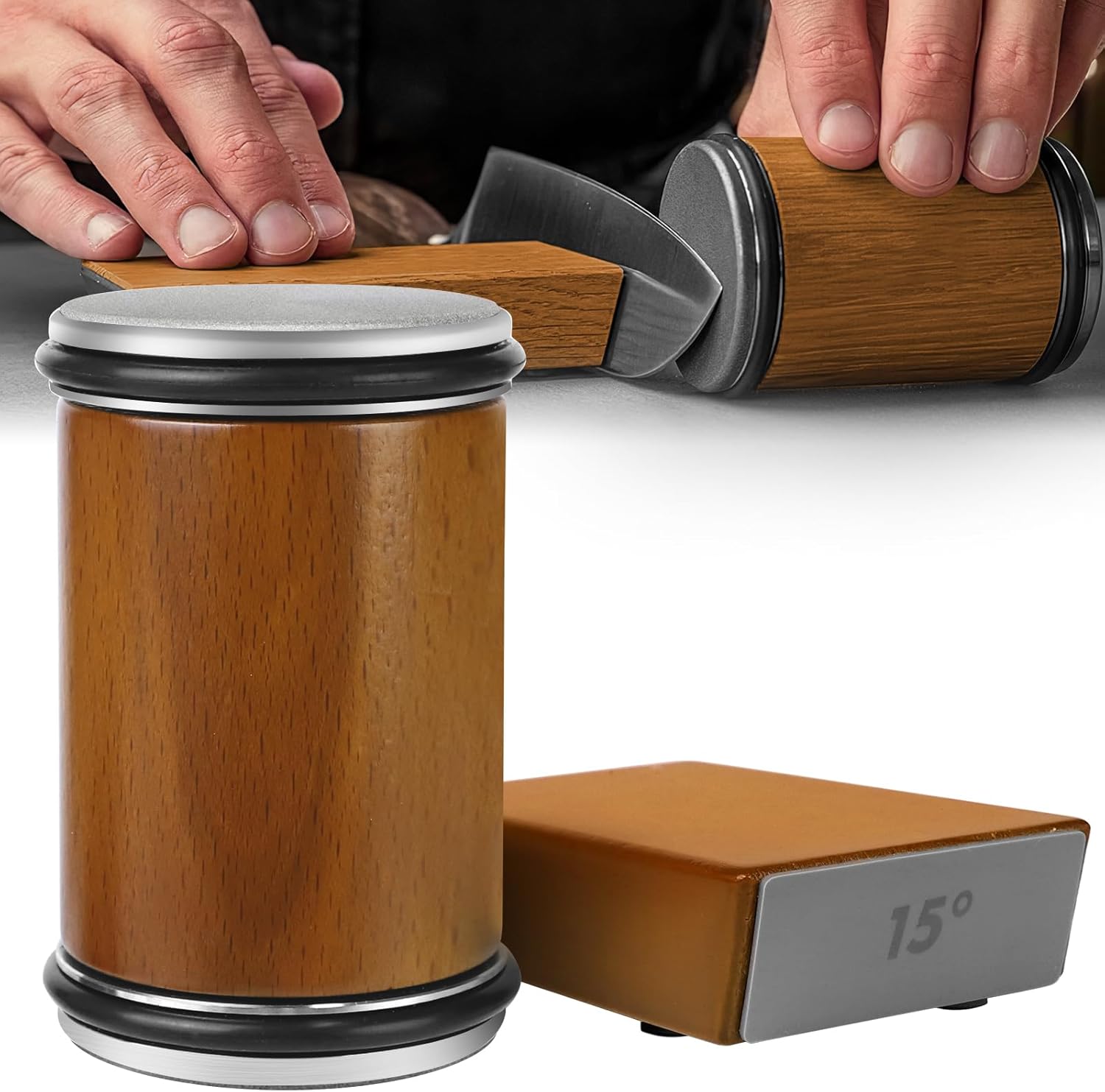Messen slijpen | Roll messen slijper | Snelle & Precieze slijping | KlingenKraft