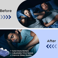 MicroBreath CPAP Lite | Reisvriendelijk Micro CPAP Slaapapparaat – Neussteun Alternatief