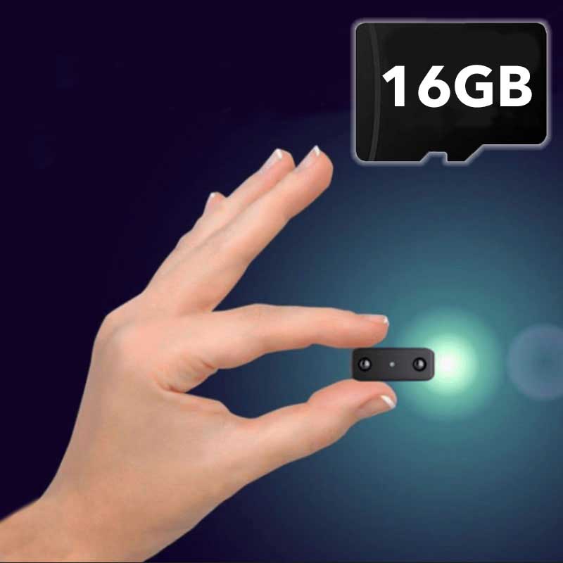 Compacte 1080P HD Spioncamera Met Ingebouwde Audio En Nachtzicht