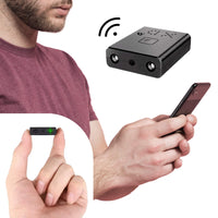 Compacte 1080P HD Spioncamera Met Ingebouwde Audio En Nachtzicht