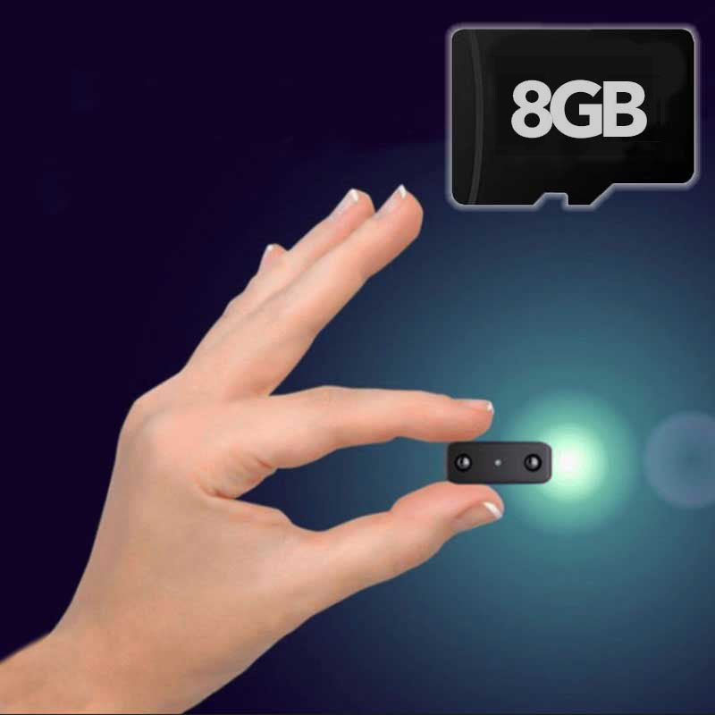 Compacte 1080P HD Spioncamera Met Ingebouwde Audio En Nachtzicht