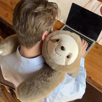 CuddleSphere – Zacht Knuffelkussen – Comfortabele Partner voor Ontspanning in Ecologisch Synthetische Bont, 45 cm