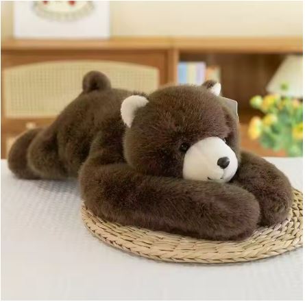 CuddleSphere – Zacht Knuffelkussen – Comfortabele Partner voor Ontspanning in Ecologisch Synthetische Bont, 45 cm