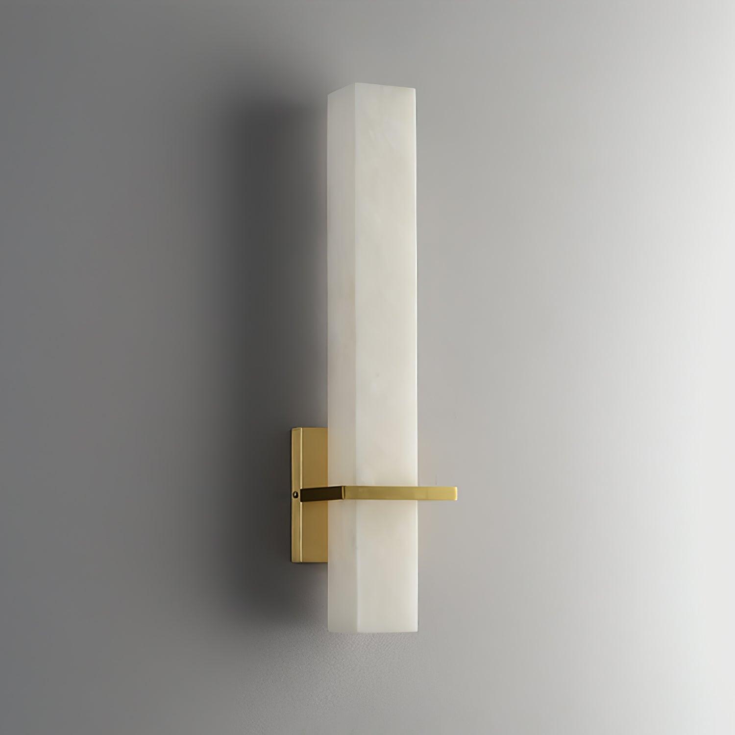 Moderne Alabaster Wandlamp Messing LED Binnen Wandlicht Armatuur