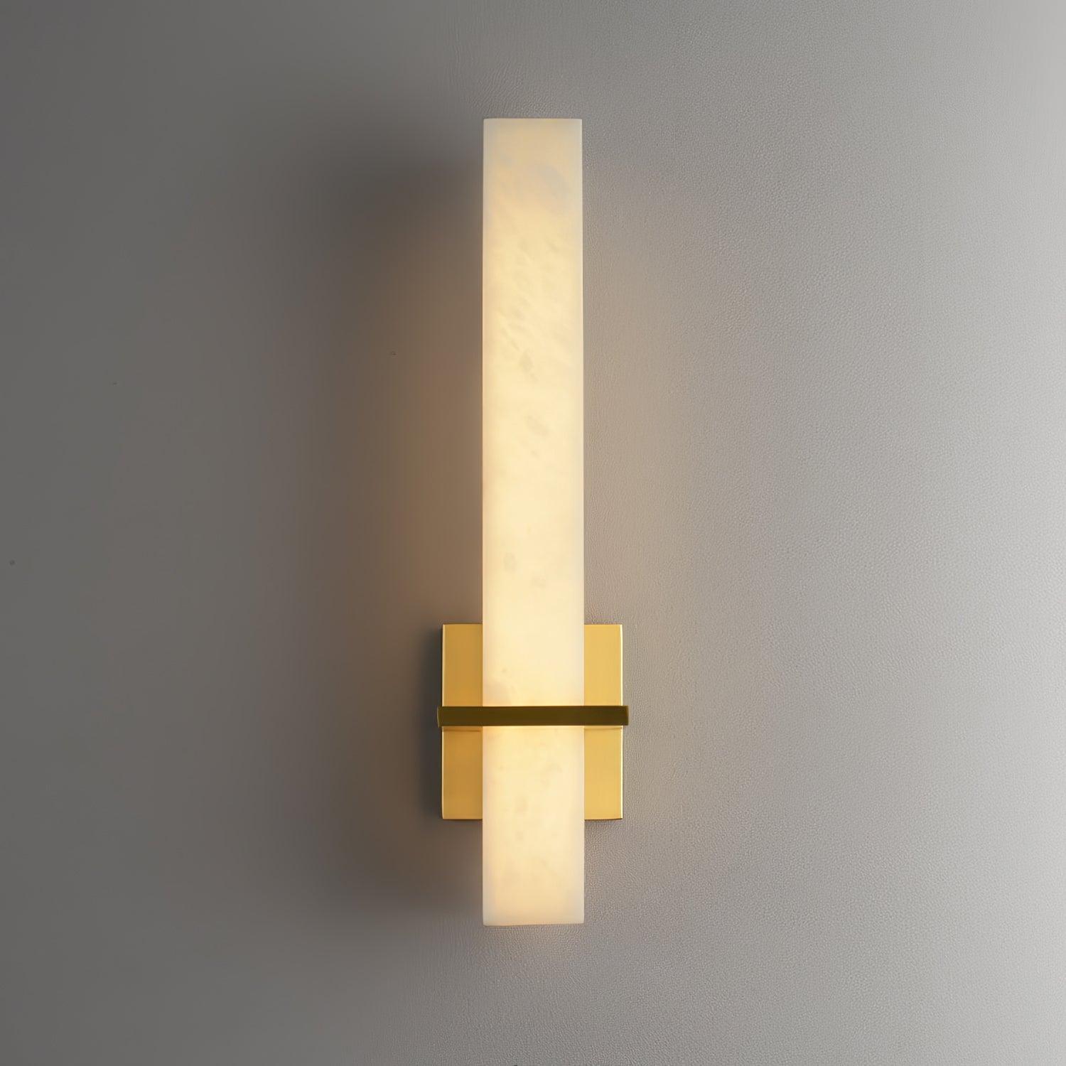 Moderne Alabaster Wandlamp Messing LED Binnen Wandlicht Armatuur