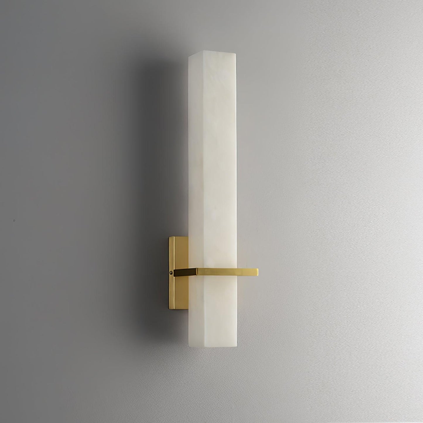 Moderne Alabaster Wandlamp Messing LED Binnen Wandlicht Armatuur