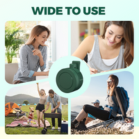 BreezeGo™ | Mini-Ventilator – Clip, 3 standen, stil & oplaadbaar