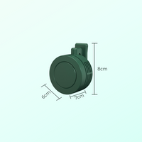BreezeGo™ | Mini-Ventilator – Clip, 3 standen, stil & oplaadbaar