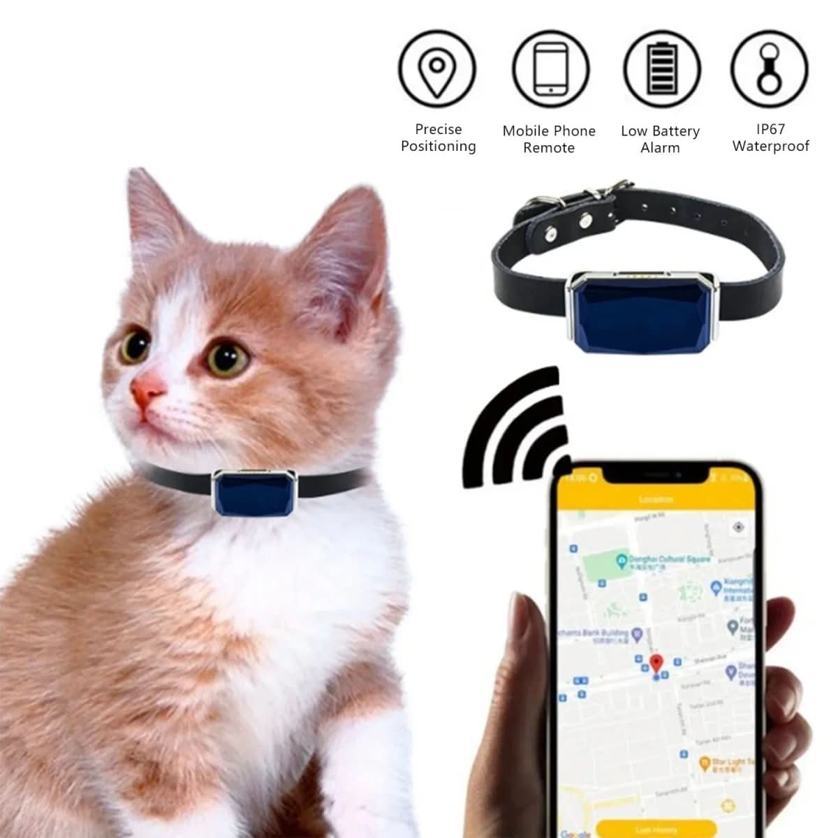 Klein Ortung-systeem Ortungsgerät G12 – Real-time locatiebepaling voor voertuigen, kinderen en huisdieren