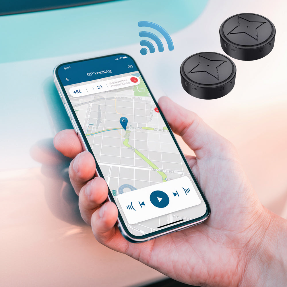GeoGuard – Magnetische Mini GPS Tracker – Locatie in Echtijd