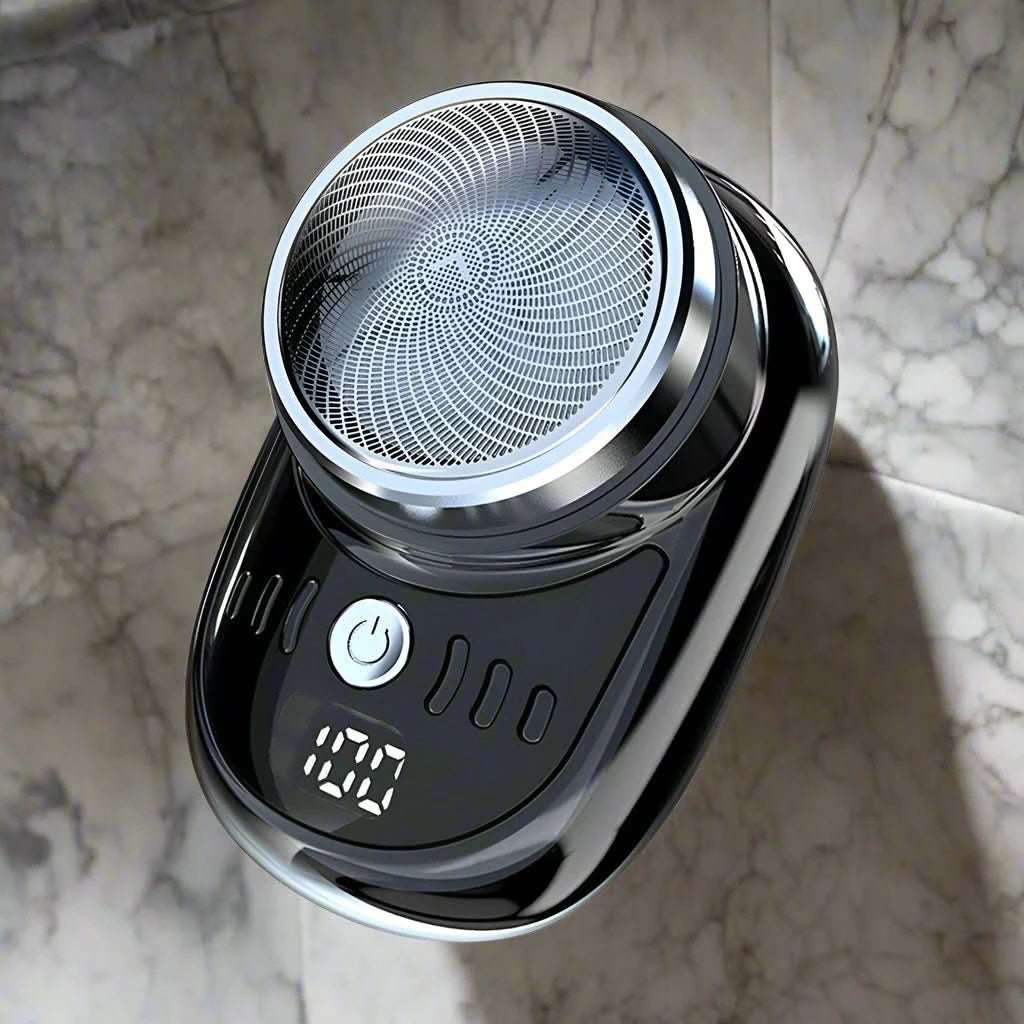Mini elektrische scheerapparaat voor mannen: compacte reisapparaat met USB-opladen