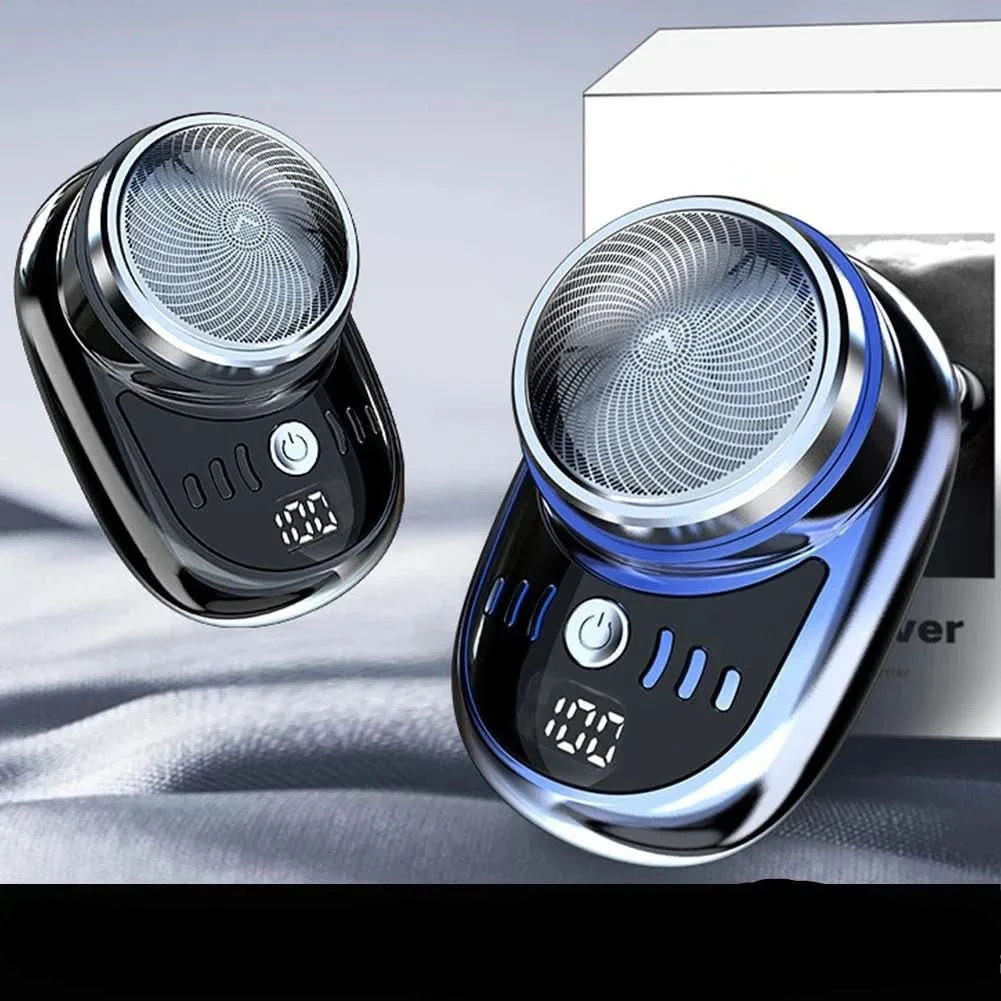 Mini elektrische scheerapparaat voor mannen: compacte reisapparaat met USB-opladen