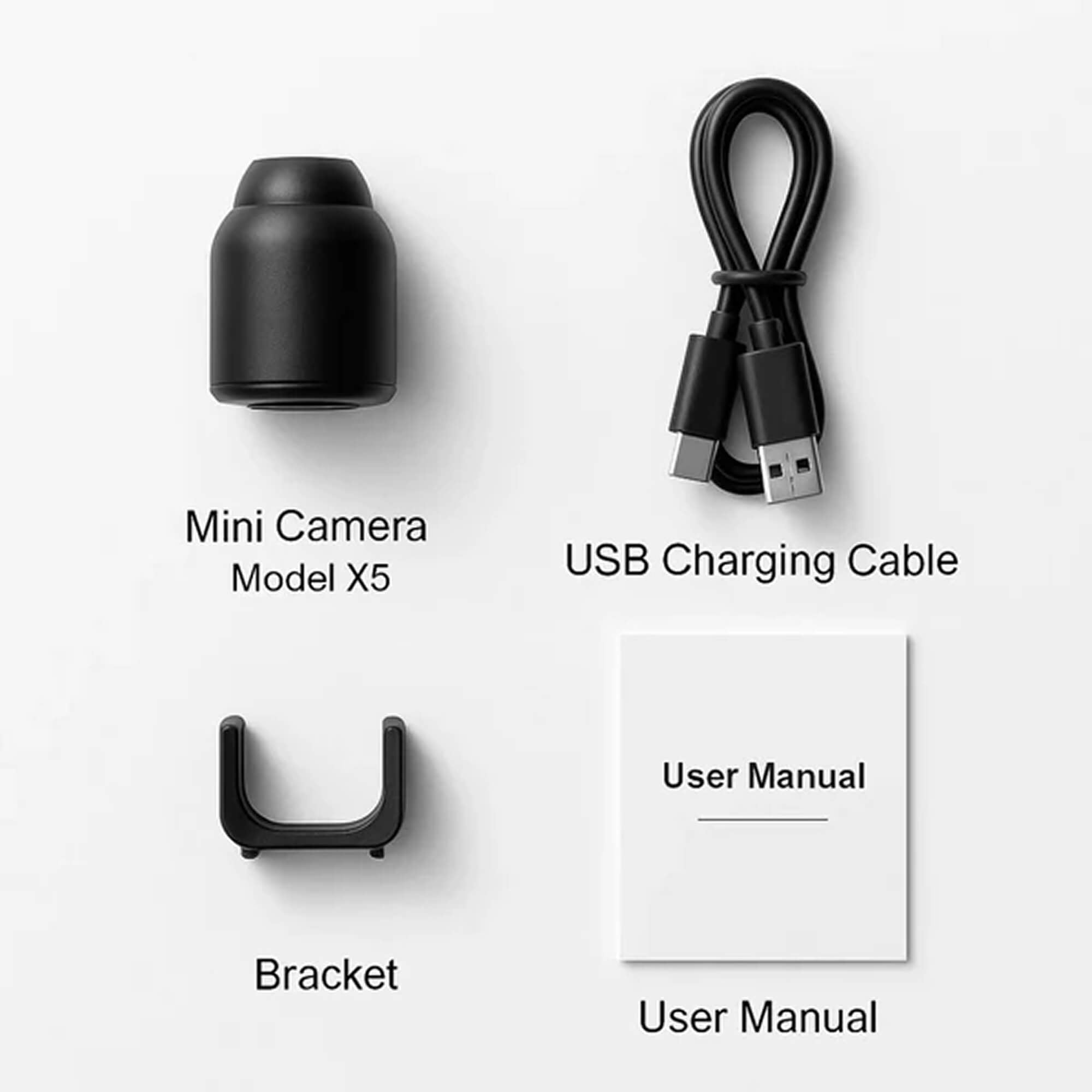 Mini Draadloze Verborgen Camera met Audio voor Thuisbewaking