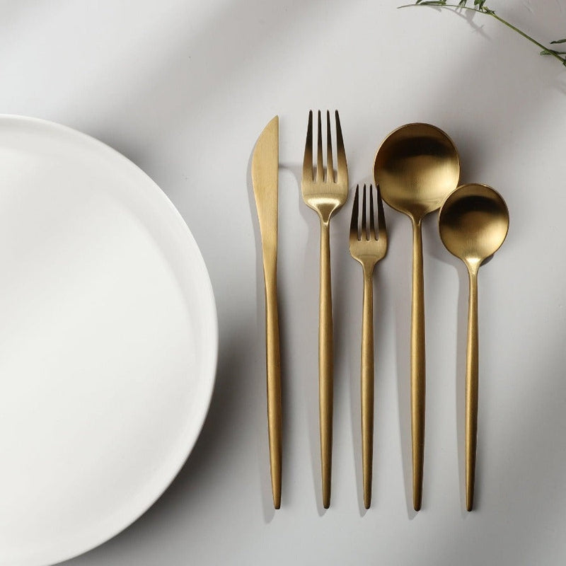 Aurora Bestekset – Minimalistisch, Modern en Tijdloos
