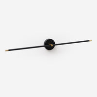 Wandlamp Minimalistisch Lineaire Stang Dubbel Eind Accent Moderne Stijl